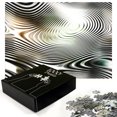 thumbnail image 3 of Ambesonne Abstract Jigsaw Puzzle, Circle Zebra Stripes, Heirloom-Quality Fun Activity for Family Durable Cardboard, 1000 pcs, Black and White, 3 of 6
