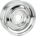 thumbnail image 2 of Smoothie 15x5 Chrome Steel Wheel, 5 on 4.5/4.75, 3.0 BS, 2 of 12