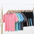 thumbnail image 4 of kpoplk Boys Clothes Short Sleeve T-shirt and Camouflage Shorts 2PCS Clothing Sets Boys Summer Outfits(Orange,5-6 Y), 4 of 4