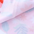 thumbnail image 2 of Xfvqtps Toddler Child Girls One Piece Swimsuit with Shorts Short Sleeve Front Zipper Flower Print Elastic Beach 2 Pieces One Piece Swim Skirt and Shorts Pink, 2 of 9