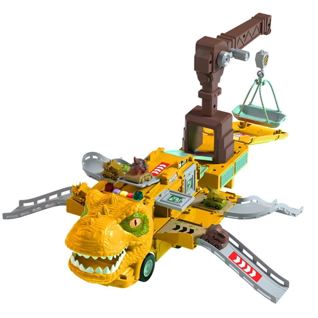 Transport Vehicle Toy Educational Toys For Kids Engineering Trucks Set Music Creativity Gift