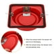thumbnail image 4 of Uxcell 7" Metal Backdraft Damper Backflow Preventer Draft Blocker Duct Connector Rojo, 4 of 7
