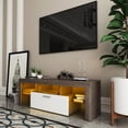 thumbnail image 2 of E1 Grade Particleboard, Thickened Material | 55-inch Fit TV Console with Adjustable Feet | Moisture-proof, Wear-resistant, and Ground-leveling, 2 of 5