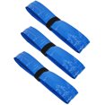 thumbnail image 2 of Tennis Racket Grip, Anti Slip Super Absorbent Tennis Overgrip With Perforated Design For Dry Feel And Absorbent Performance, Universal Compatibility Blue Grip Tape Set Of 3, 2 of 5