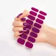 thumbnail image 1 of Pegatinas de uñas semicuradas UV, envolturas de esmalte de uñas de Gel, cubierta completa, calcomanías adhesivas, parche, pegatinas deslizantes, cubierta completa, 16, 14 puntas, 1 of 7