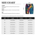 thumbnail image 3 of Balery Vibrant Rainbow Parrot Fantasy Pantalones cortos de pijama de punto de algodón para hombre con cinturilla y bolsillos-Small, 3 of 6