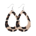 thumbnail image 1 of Sonducket Pendientes con estampado de leopardo, accesorio de moda encantador, adorno de joyería para mujer, colgante de oreja de gota de agua de doble Ropa, zapatos y accesorios Miscelánea tipo 6 Sonducket AP010091-06, 1 of 6
