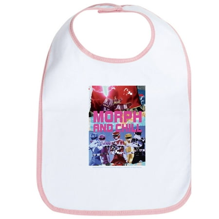 

CafePress - Power Rangers Morph And Chill - Cute Cloth Baby Bib Toddler Bib