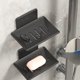 thumbnail image 4 of Accesorios de baño Jabonera de pared perforada para baño, de alta gama, con drenaje, caja de almacenamiento de acero inoxidable, soporte para jabón, 4 of 9