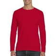 thumbnail image 2 of Gildan Mens Soft Style Long Sleeve T-Shirt, 2 of 5