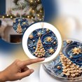 thumbnail image 6 of YuanGuangQ Christmas Acrylic Star Ornaments, 2D Round Winter Decorative Pendant Flat Tree Hanging, Holiday Party Decor for Christmas Tree Home Mantel Shelf Gift Decoration., 6 of 7