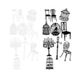 thumbnail image 3 of 20Pcs Lace for Scrapbooking Decorative Papers for Crafting Hollow Crafting Lace Scrapbook Paper for Journaling Supplies Album, 3 of 9
