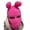Pink bunny, variant on Balaclava Hat Funny Crocheted Hat for Women Men - Picture Props