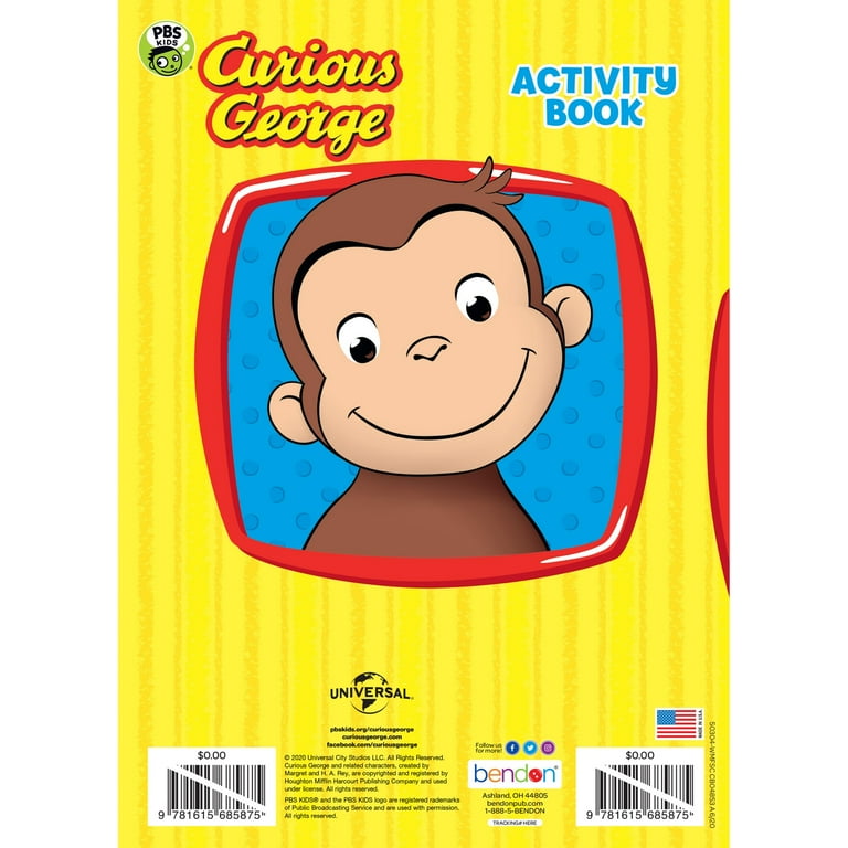 Bendon Publishing PBS Kids Curious George And Friends