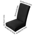 thumbnail image 3 of Votnto Chair Covers For Dining Room Stretch Chair Slipcovers, Removable Washable Chair Seat Protectors for Kitchen Seat Protectors Wedding Banquet Decor Kids Pets, 3 of 6