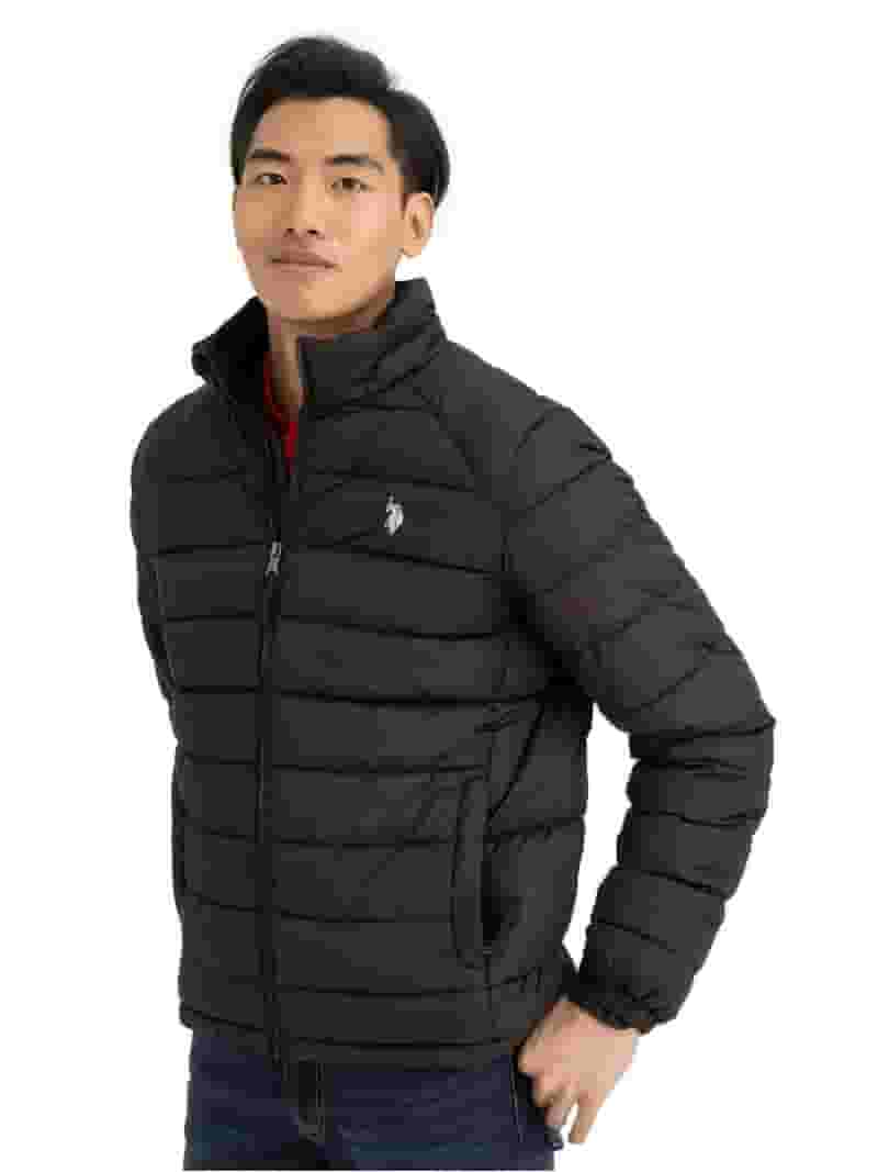 オリジナル Channel Small Men's Assn. Polo U.S. Quilt Walmart.com - Jacket Clothing