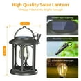 thumbnail image 4 of YiJuHui 2pcs Solar Flame Lantern Outdoor Waterproof LED Garden Light with Projection for Patio Lawn Pathway Decoration, 4 of 9