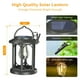 thumbnail image 4 of Lámpara de jardín con energía solar, luz de patio para exteriores, 28 LED, linterna de llama, luz hueca, luz de pared impermeable, luz solar de jardín con proyección montada en el suelo, 4 of 9