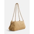 thumbnail image 3 of Scoop Women's Faux Suede Chain Shoulder Bag, Dusty Camel, 3 of 6