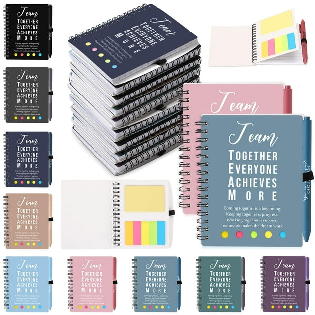 Set de 25 cuadernos en espiral Jetec para regalos de agradecimiento a los empleados