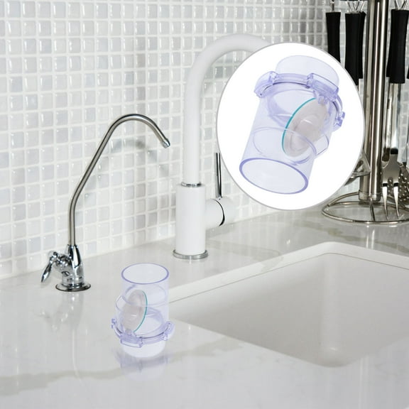 Raindrops Kitchen Drainage Systems Check Valve PVC Transparent 1Set