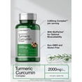 thumbnail image 3 of Suplemento Horbäach, cúrcuma y curcumina, 2000 mg, 90 cápsulas, 3 of 7