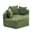 Green, variant on Ktaxon Hexagonal Oversized Lounge Chair, No Assembly Accent Sofa Chair with Turtle Shell Fabric, 30D High Resilience Sponge for Living Room Bedroom Gift Beige