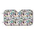 thumbnail image 7 of Haiem Dinosaur Car Windshield Sun Shade - Blocks UV Rays Sun Visor Protector, Sunshade to Keep Your Vehicle Cool, Universal Fit SUV Van Sedan-, 7 of 7