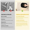 thumbnail image 6 of Pet Hair Remover Glove, Static Removal Gloves for Pet Hair, Reusable Double Sided Electrostatic Pet Hair Remover for Couch, Furniture, Carpet, Car Seat (3PCS), 6 of 6