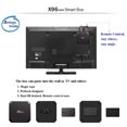 thumbnail image 2 of X96mini TV Box Network Stb S905w 4k HD Wifi Remote Control Intelligent Android IOS US Plug 1+8GB, 2 of 5