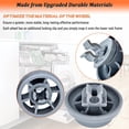 thumbnail image 4 of 4581DD3003B Roues de Support Inférieur pour Lave-Vaisselle 4581DD3003C pour LG Rouleau de Support Inférieur Pièces de Rechange 4581DD9002B, PS3523051, PS12075858 (4 Pcs), 4 of 6