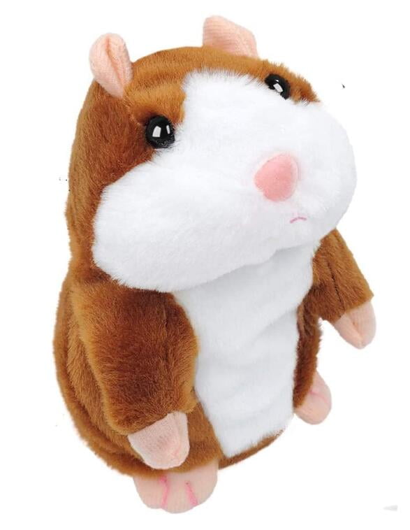 Details about   Talking Hamster Mouse Pet Christmas Toy Speak Talking Sound Record Hamster Educa 