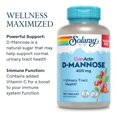 thumbnail image 2 of D-Mannose Solaray 400mg, 2 of 6