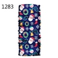 thumbnail image 4 of Turbante navideño multicolor, Bandanas sin costuras, pañuelo para la cabeza, diadema mágica, máscara facial, pañuelo para bicicleta, novedad, 4 of 5