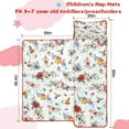 thumbnail image 5 of Pioneer Flower Floral Print Pattern Toddler Nap Mats for Kids Preschool,Sleeping Mat Bag or Kids,Toddler Sleeping Bag,Toddler Nap Mat or Daycare, 5 of 6