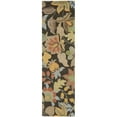 thumbnail image 4 of SAFAVIEH Blossom Lena Floral Flowers Wool Area Rug, Black/Multi, 4' x 6', 4 of 9