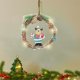thumbnail image 5 of Puntoco Corona Navideña Con Luces 1Pc Alce,Decoración Hogareña, 5 of 6