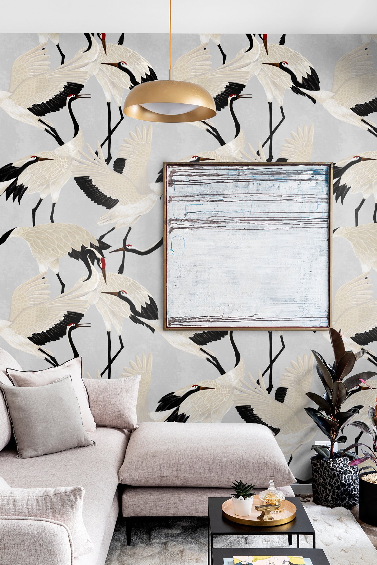 Grey Herons Wallpaper