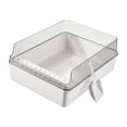 thumbnail image 4 of TISHITA Cat Litter Box Kitty Litter Box Detachable Easy Clean High Sides for Indoor Cats White, 4 of 8
