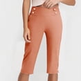 thumbnail image 4 of Inleife Capris for Women Oversized Drying Tight Elastic Comfortable Fitness Pants Yoga Pants Stretch, 4 of 6