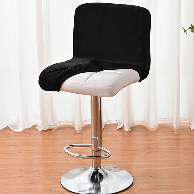 Ruiboury Wide Applicable Occasions Stool Covers For Fresh Look Everywhere Size Chair Seat Cover For Bar Stool Beige