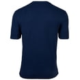 thumbnail image 2 of U.S. POLO ASSN. Camiseta para hombre - Jersey cardado, cuello redondo, logotipo bordado, algodón Azul oscuro S (Small), 2 of 3