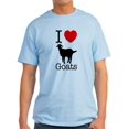 thumbnail image 1 of CafePress - I Heart Goats Light T Shirt - Light T-Shirt - CP, 1 of 1