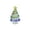 A4, variant on Mini Hand-Blown Glass Christmas Tree Figurine, Clear Crystal Desktop Ornament, Small Tabletop Statue for Holiday Home, Bedroom & Xmas Indoor Decor