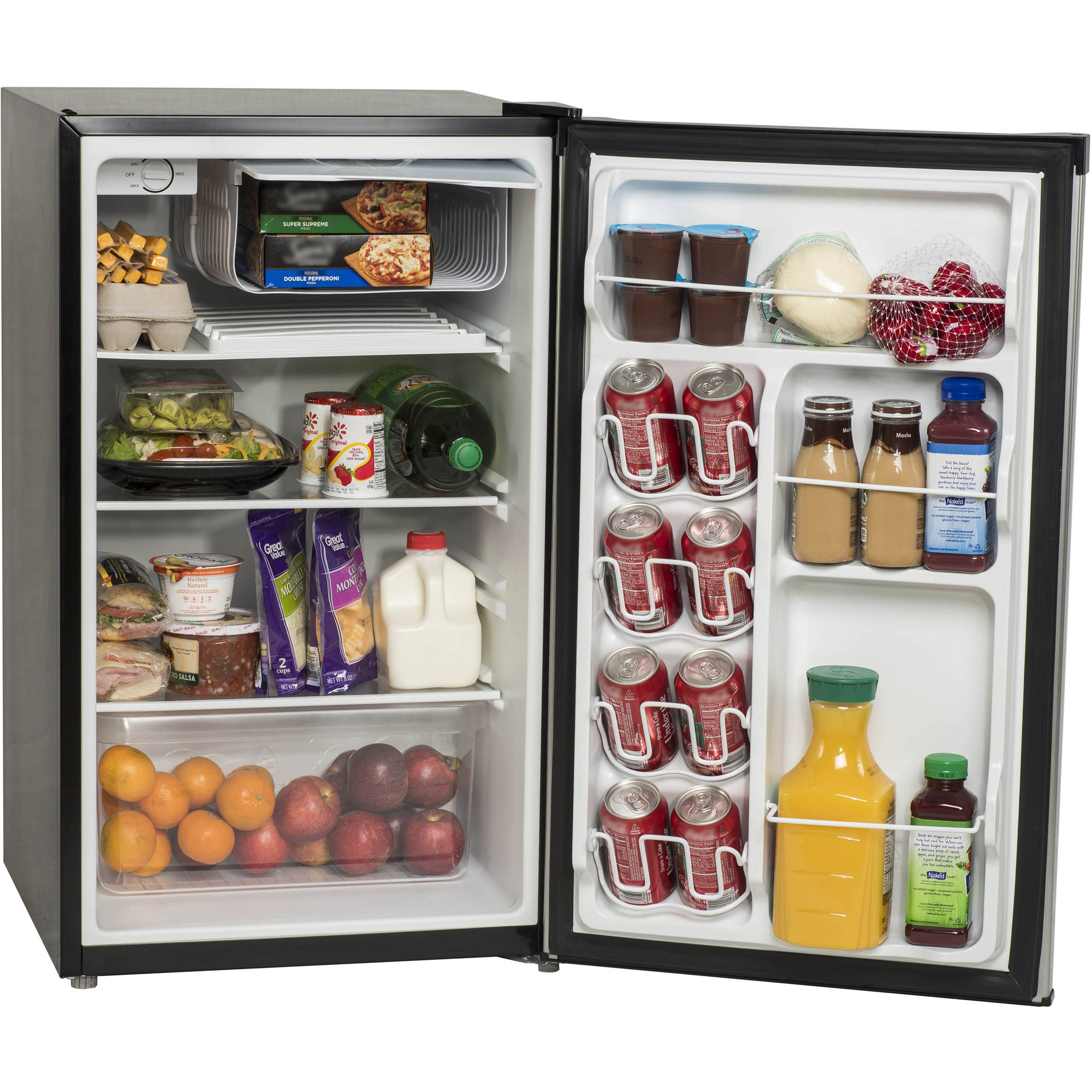 walmart mini fridge 4.5 cubic feet