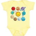 thumbnail image 3 of Inktastic Happy Sun Moon and Planets Boys or Girls Baby Bodysuit, 3 of 5