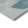 thumbnail image 4 of Addison Rugs Mayfield Washable Transitional Modern Teal Rectangle Rug, 1'8" x 2'6", 4 of 5