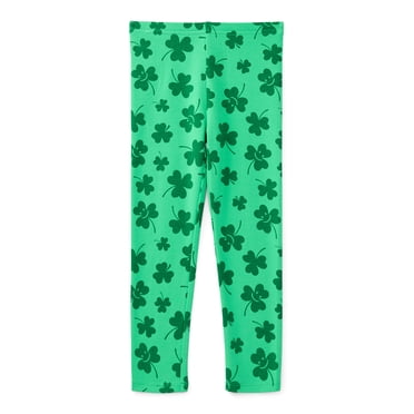 St. Patrick’s Day Toddler Girls Leggings from Way To Celebrate, Sizes 12M-5T