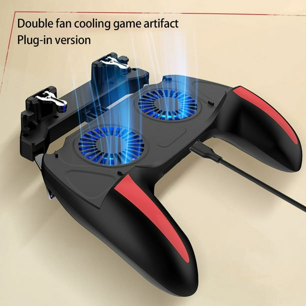 Gamepad para Dual Ventilador de refrigeración Game Cooler para teléfono