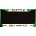 thumbnail image 1 of Seattle Seahawks Anodized Green License Plate Frame, 1 of 2